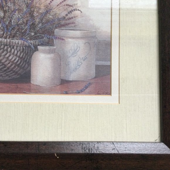 Arnie Fisk The Lavender Evening Framed Matted Print Art In Motion wall hanging - Picture 6 of 7